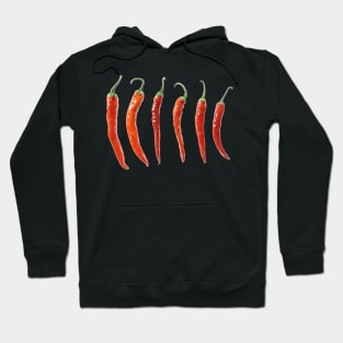 Red hot peppers Hoodie